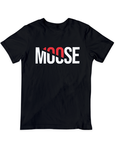 Moosecraft MOOSE T-shirt in Black